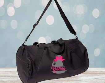 Cheer Monogram Barrel Duffel Bag