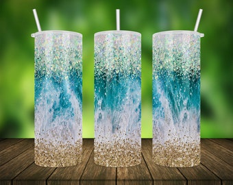 Beach Stainless Steel Tumbler