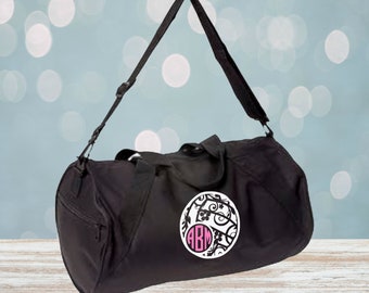 Volleyball Monogram Barrel Duffel Bag