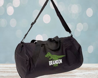 Dinosaur Monogram Barrel Duffel Bag