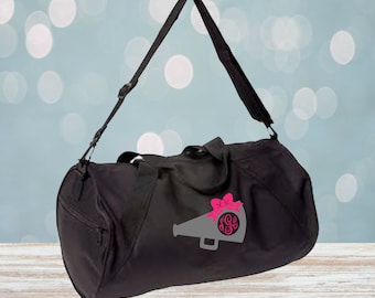 Cheer Monogram Barrel Duffel Bag