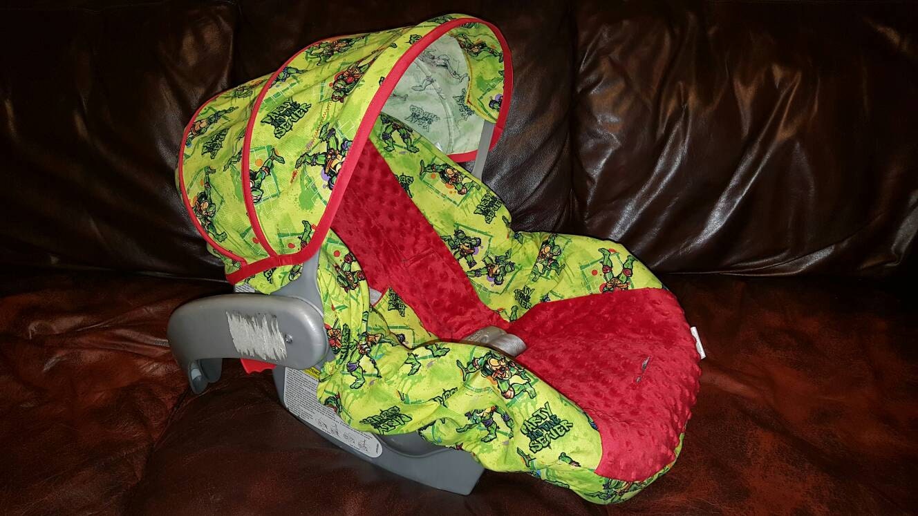Ready To Ship Tmnt Car Seat Cover