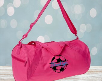 Soccer Monogram Barrel Duffel Bag