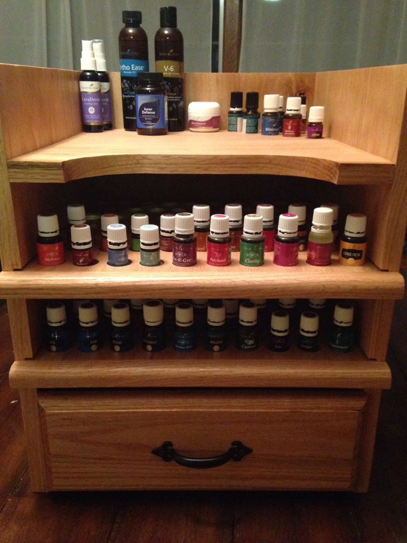 Essential Oil Shelf Essential Oil Storage Rack drawer Etsy