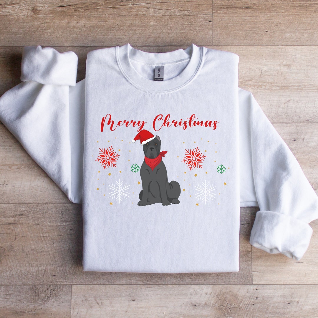 Cane Corso Christmas Sweatshirt Cane Corso Mom Shirt Christmas Cane