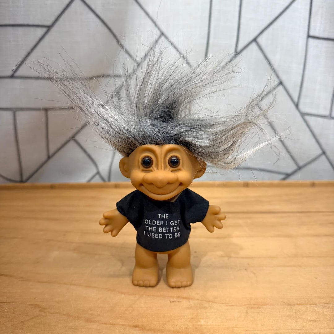 russ-troll-doll-5in-grey-hair-excellent-funny-slogan-t-shirt-vintage