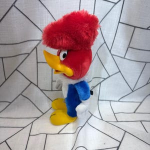 Applause Woody Woodpecker Plush 12" Blue Red Vintage Walter Lantz Toy image 2