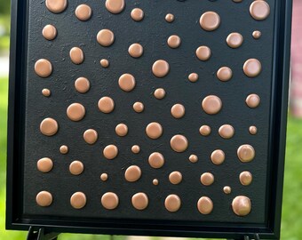 Abstract Art Metallic Series: Copper