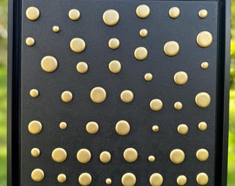 Abstract Art Metallic Series: Gold