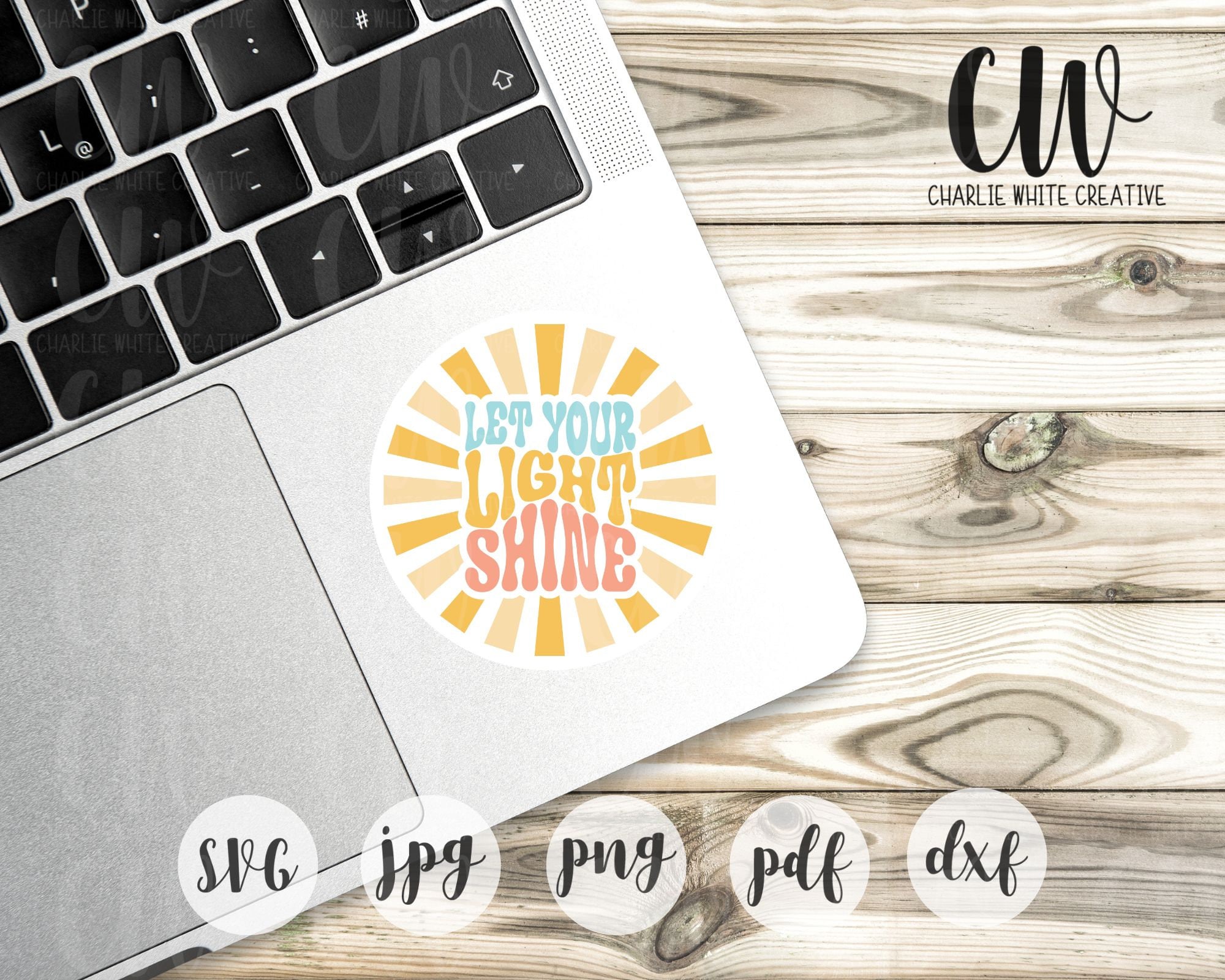 Bible Verse SVG Let Your Light Shine SVG Boho Sunburst Svg Cut File ...