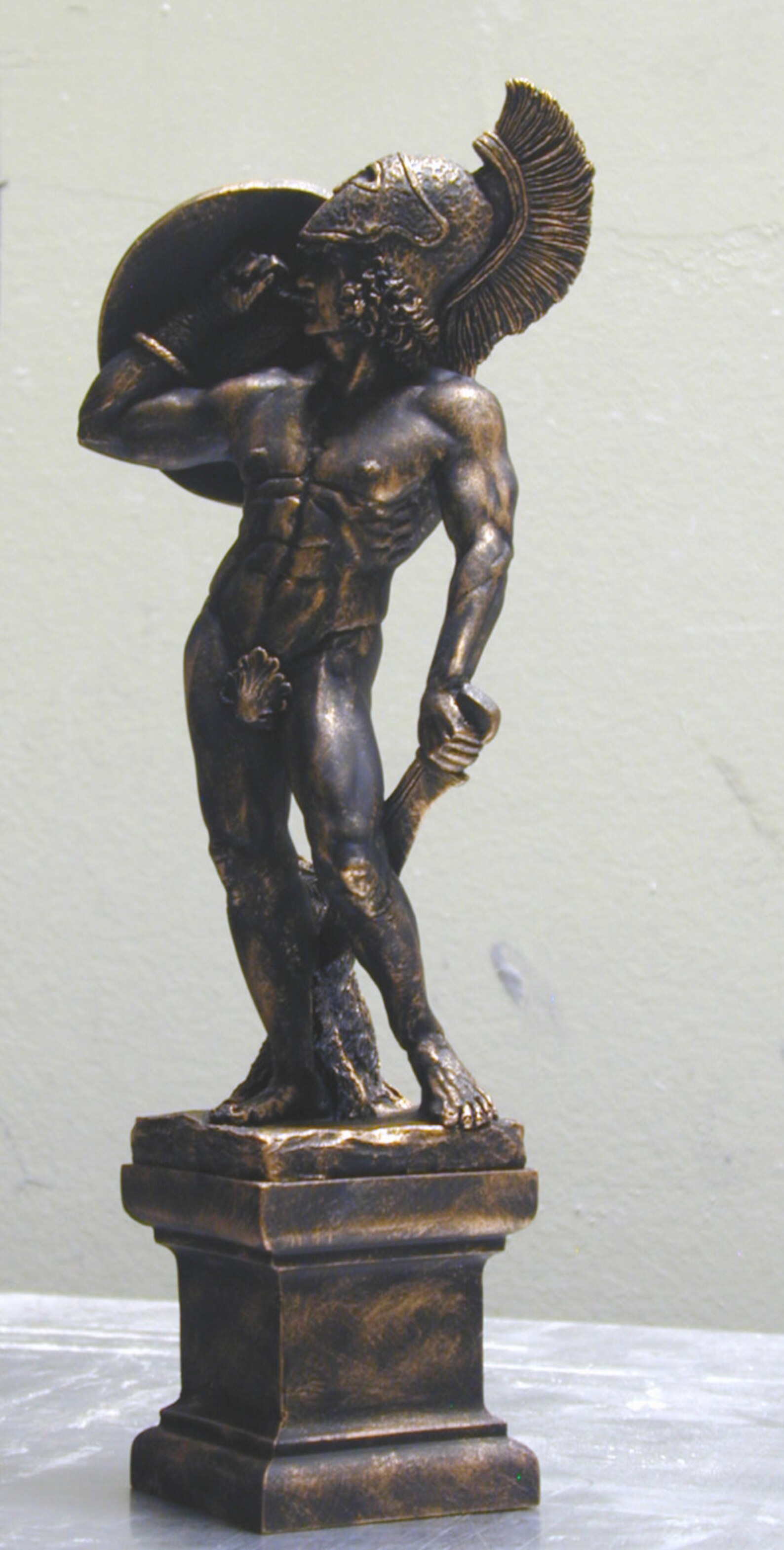 Statue Sculpture du Dieu grec Ares. Mars romain. Etsy