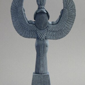 Isis Egyptian Mother Goddess Statue Sculpture. Ancient Egypt. Egyptology. image 4