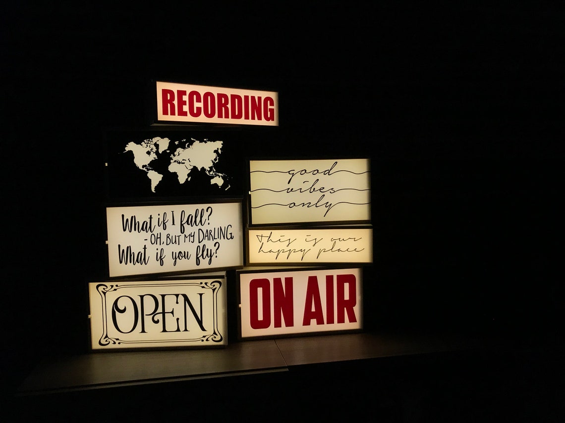 Applause Sign Applause Lightbox Applause Light Box Etsy