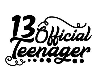 Official teenager | Etsy
