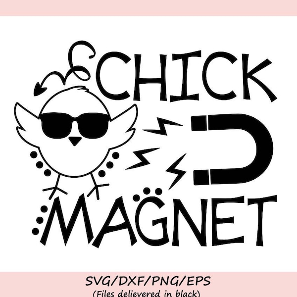 Chick Magnet Svg, Easter Svg, Easter Chicks Svg, Boys Easter Svg, Easter Kids Svg, Silhouette Cricut Cut Files, svg, dxf, eps, png.