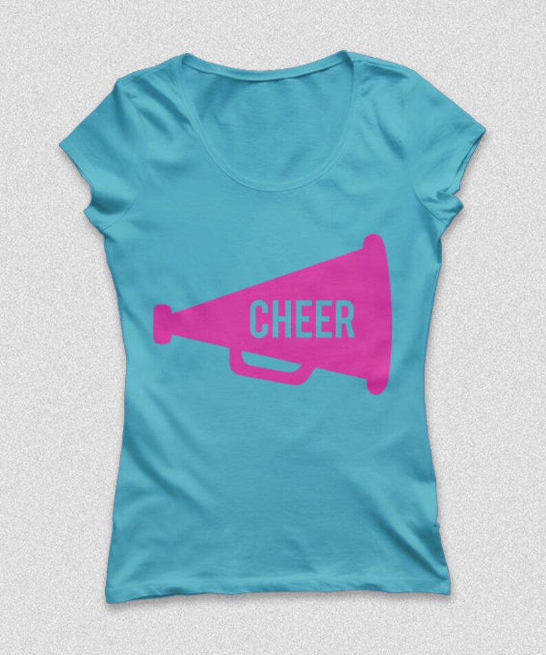 Download Cheer Megaphone SVG Cut Files Cheer Monogram Svg Megaphone ...