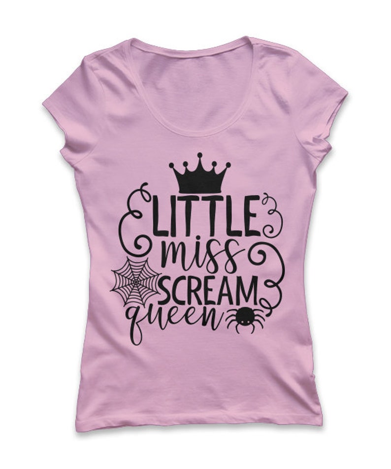 Download Little Miss Scream Queen Svg Halloween svg Halloween girl ...