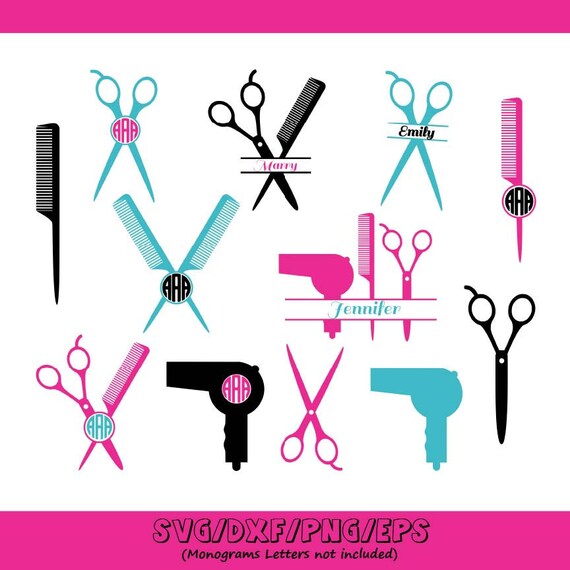 Download Hairdresser Svg Cut Files Hairstylist Svg Hairdresser Etsy