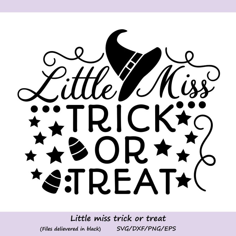 Download Little Miss Trick Or Treat Svg Halloween Svg Trick or ...