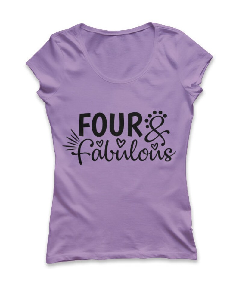 Download Four et Fabulous Svg Birthday Svg Fourth Birthday Svg Boys ...