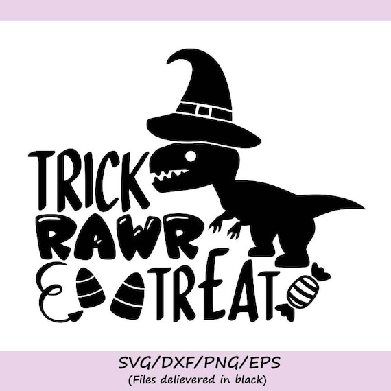 Halloween Shirt Png files for Cricut Svg Trick Rawr Treat Svg Eps Halloween Svg Halloween Dinosaur Svg Candy Corn Svg