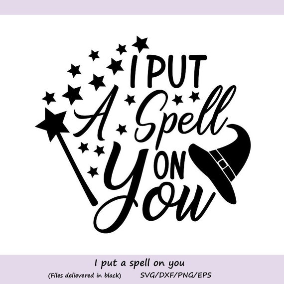 Download I put a spell on you svg Hocus Pocus svg Halloween svg | Etsy