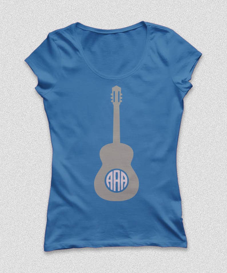 Download Guitar Svg Files Guitar Monogram Svg Guitar Clipart Guitar ...