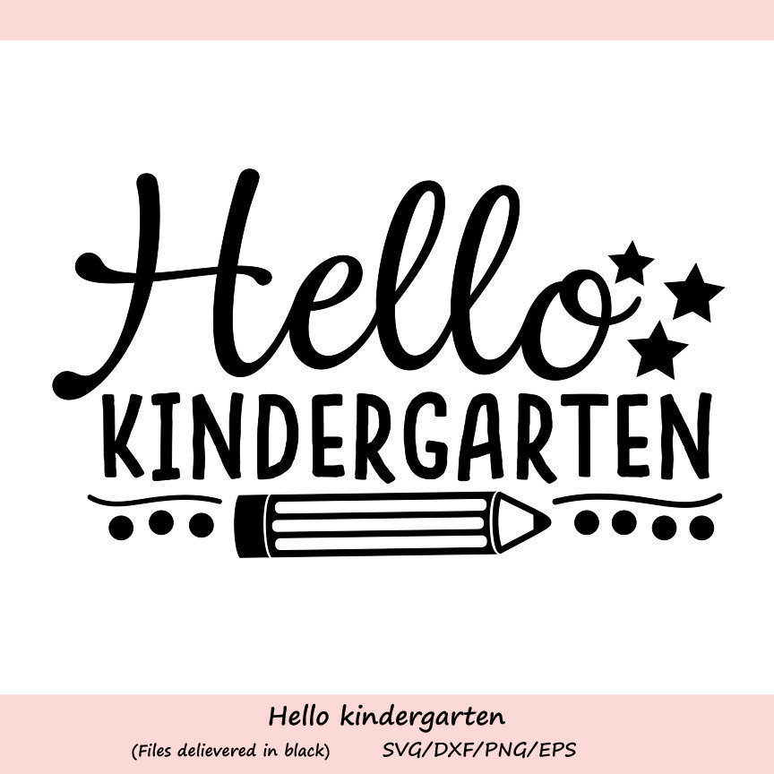 Free Free 211 Hello Kindergarten Svg SVG PNG EPS DXF File