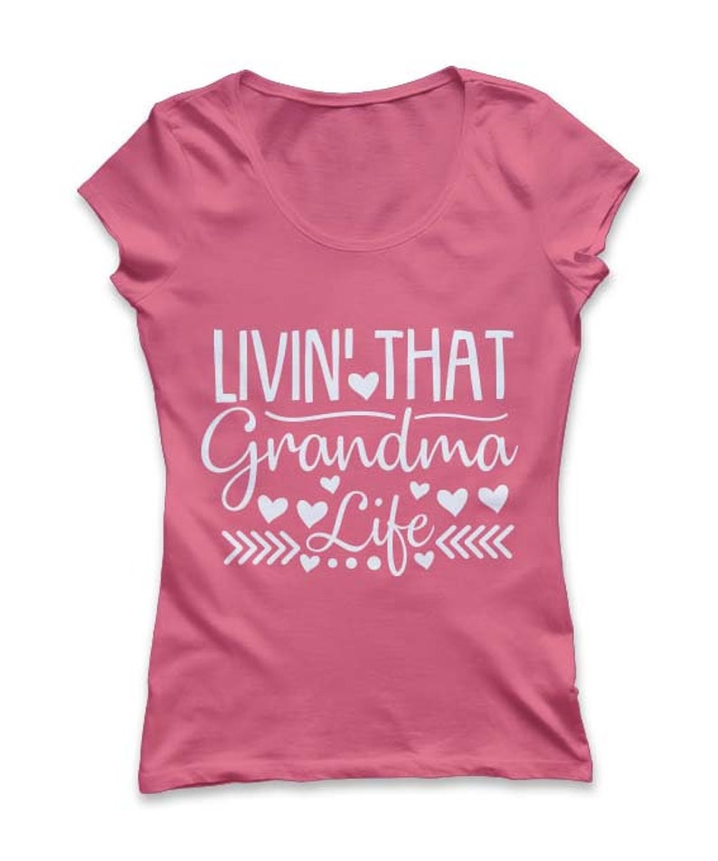 Livin That Grandma Life Svg Mother's Day Svg Grandma | Etsy