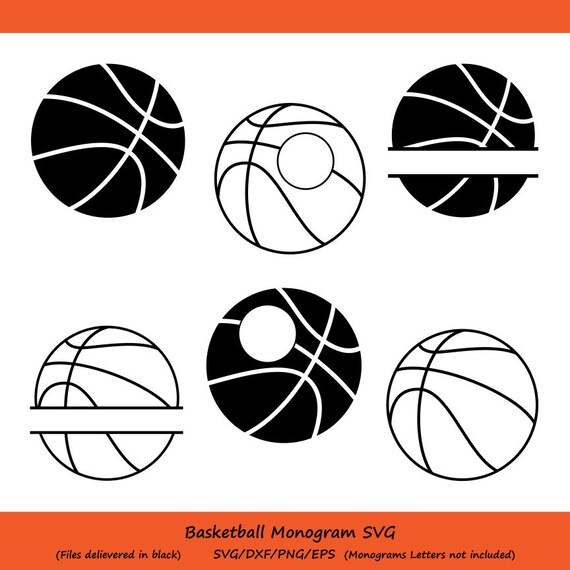 Download Basketball Svg Files Basketball Monogram Svg Basketball Cut Etsy