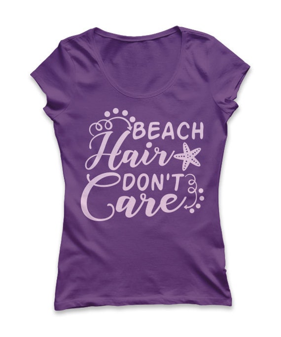 Beach Hair Don T Care Svg Starfish Svg Mermaid Hair Svg Etsy