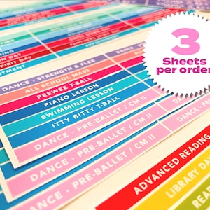 Aangepaste headerplannerstickers Maandelijkse organisatie Meer dan 200 stickers voor verbeterde dagelijkse focus Functionele labels Aangepaste tekst ECLP