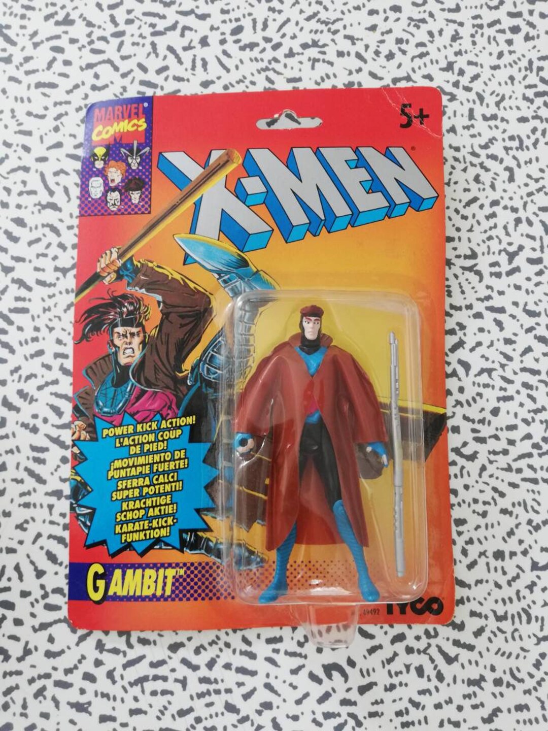 Gambit Xmen Figure 1993 Tyco Etsy