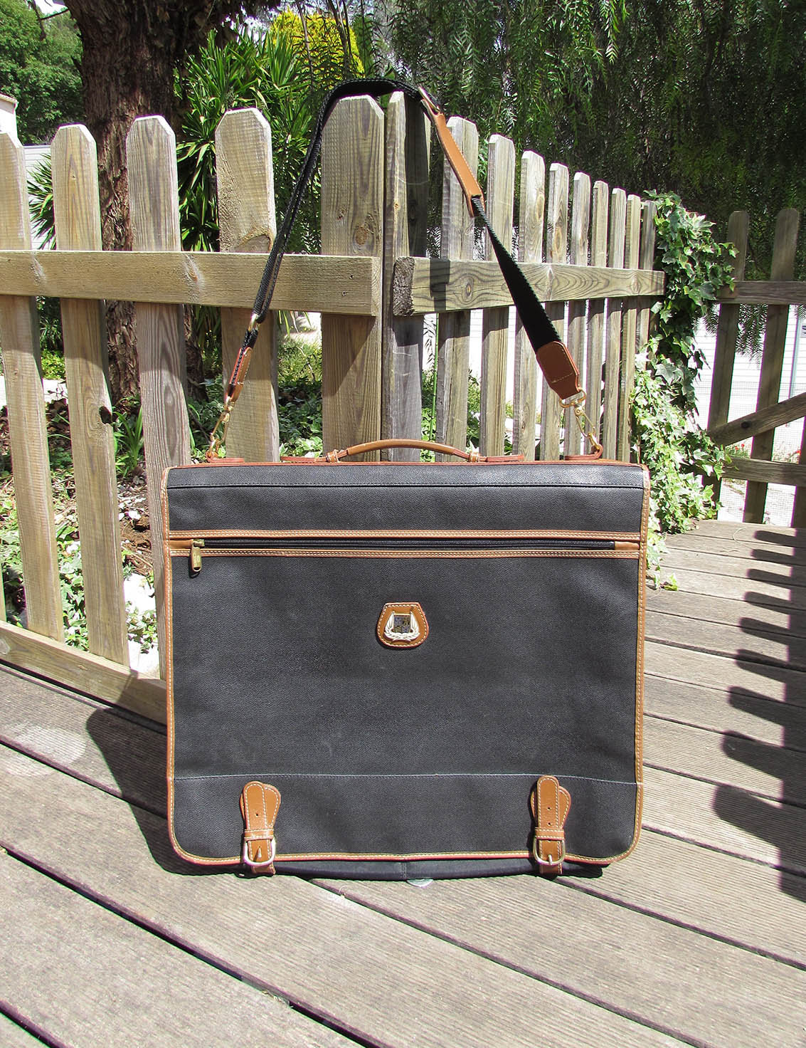 Vintage Luxury Leather Garment Bag LANCEL Etsy
