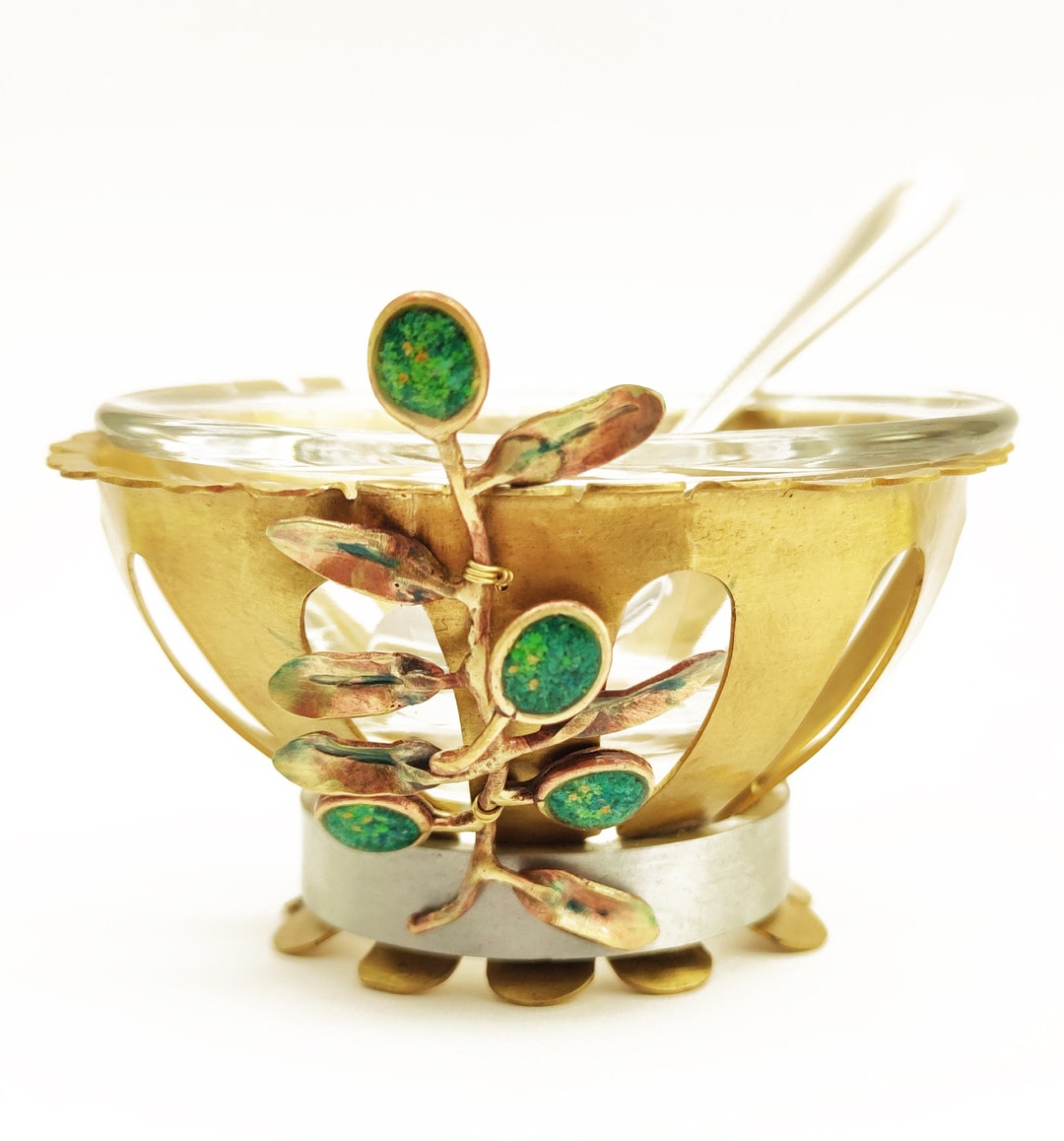 Olive Charoset Dish Passover, Pesach, Seder, Haroset, Serving, Judaica Gift, Jewish Holiday