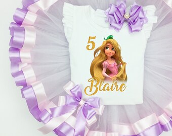 rapunzel tutu birthday outfit