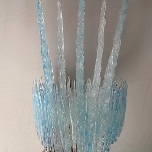 Glacial Blue Ice Queen Crown Head Dress, Blue Ice Queen Crown, Blue Icicle Crown, Blue Ice King Crown, Costume, Prop, Photoshoot, Stage