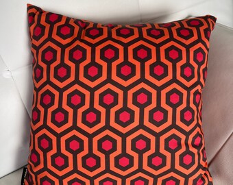 Overlook Hotel ‘The Shining’ Cushion Cover - Stanley Kubrick iconic hotel carpet print