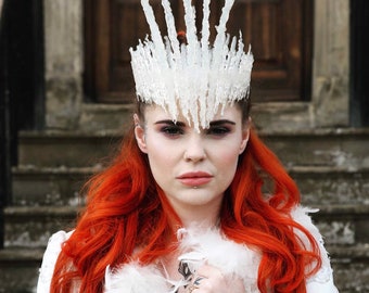 Ice Crown/Icicle Crown - Frozen King Elf White Walker Headdress