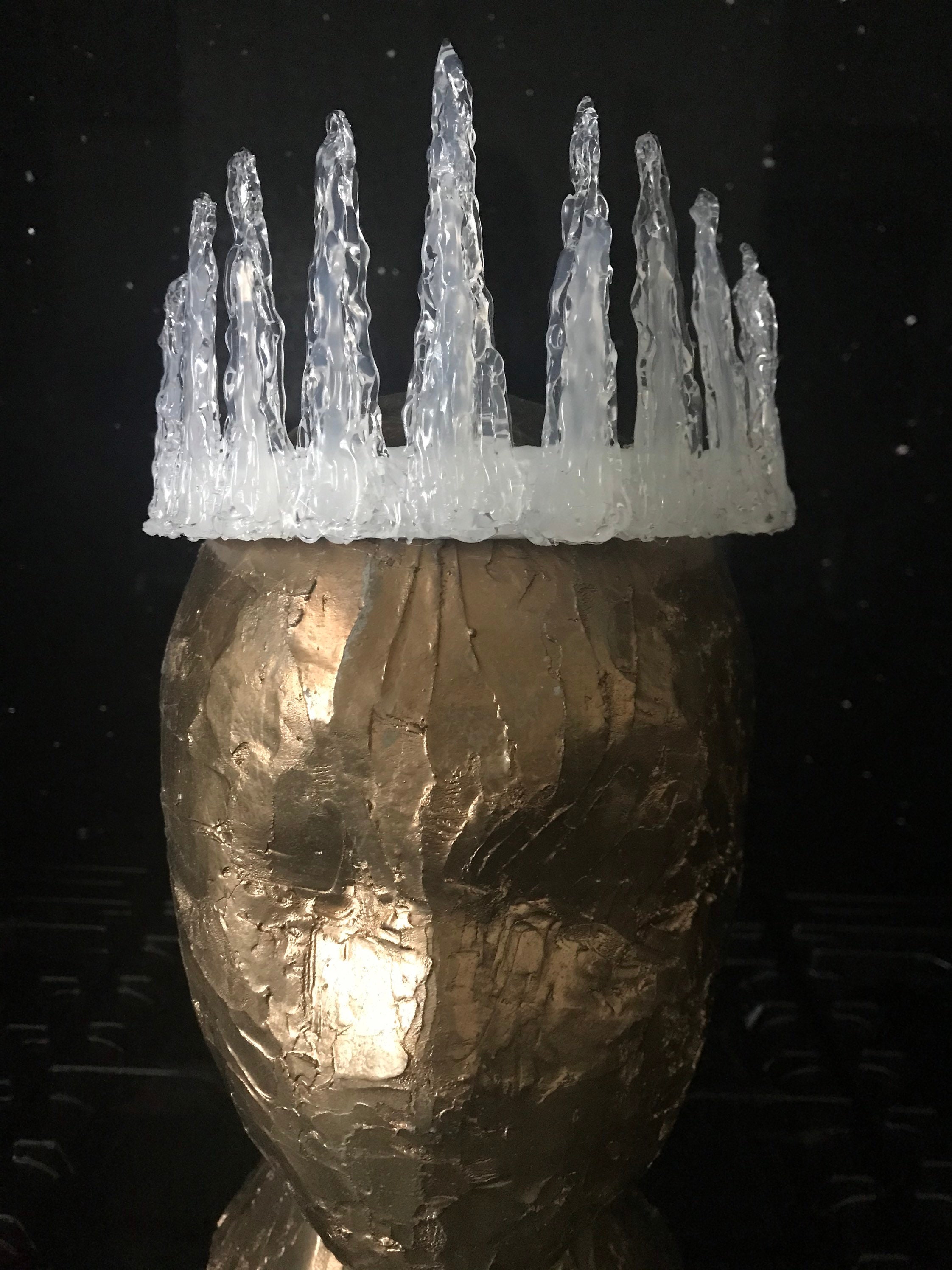 Ice Crown Ice Queen Crown Ice King Crown Frozen Crown Ice Etsy