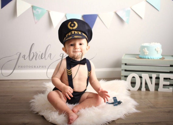 baby boy pilot outfit