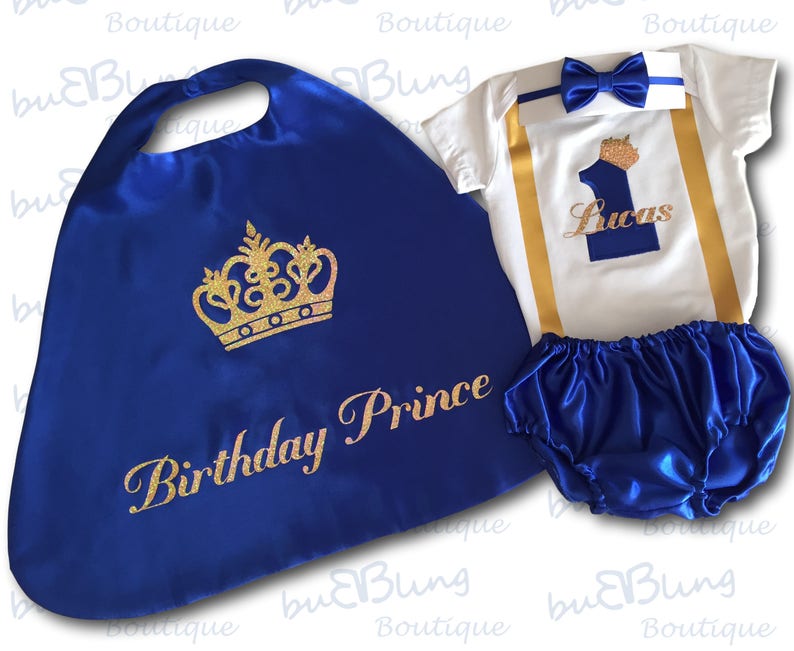 baby boy prince outfit