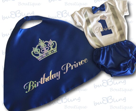 prince 1st birthday outfit