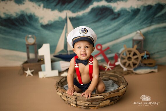 baby sailor photoshoot