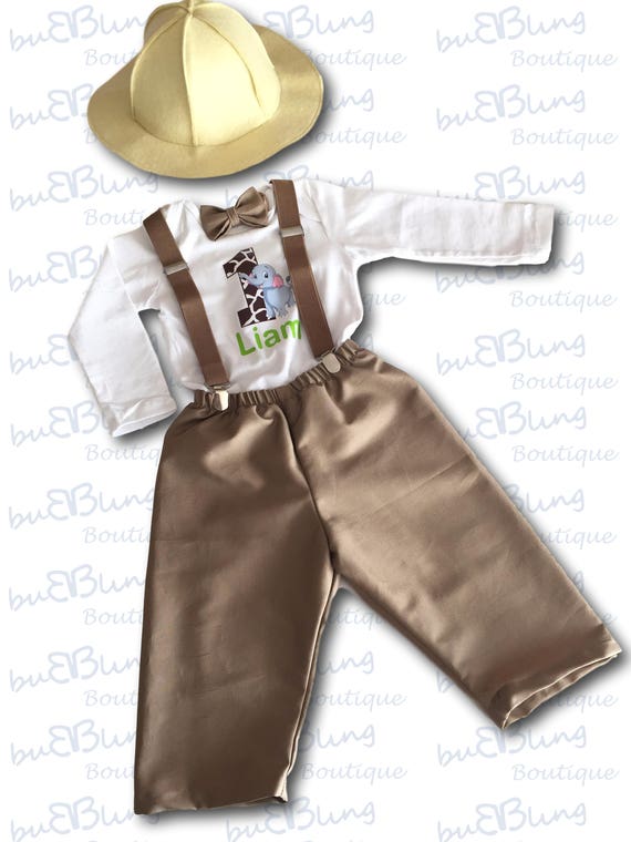 safari explorer costume baby