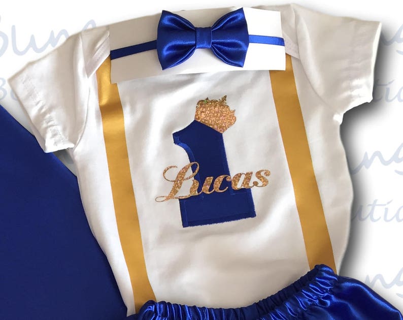 prince 1st birthday outfit