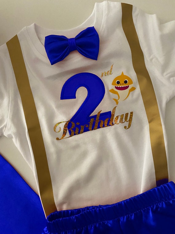 Birthday Prince Prince Cape Personalized baby shark First Birthday Outfit Boy Prince 1st birthday costume P Cake smash outfit