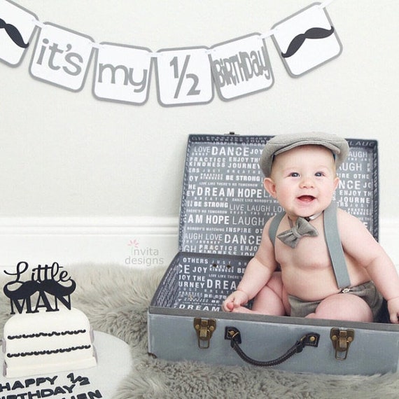 6 month birthday outfit boy