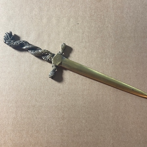 Letter Opener, Brass Serpents, Japan 1941