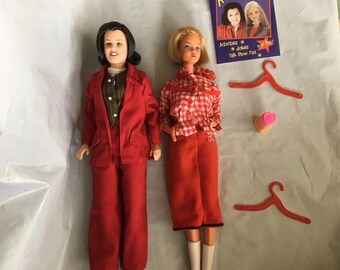 Muñecas, Rosie y amiga, muñeca Goofy Rosie, archienemiga de Trump, Rosie O'donnel